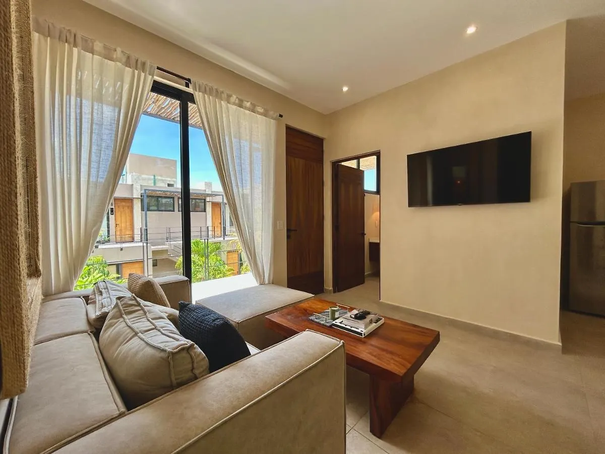 Toh Tulum - 2 Bedroom Apartments - Fiber Wifi מקסיקו